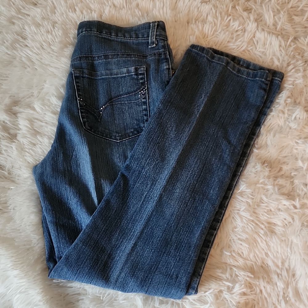 Gloria Vanderbilt Stylish Blue Women's Jeans